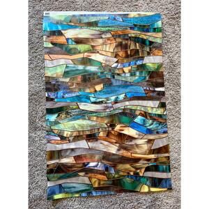 Artscape Privacy Film Terrazzo Stained Glass Cover Decorative Window  24" x 36"